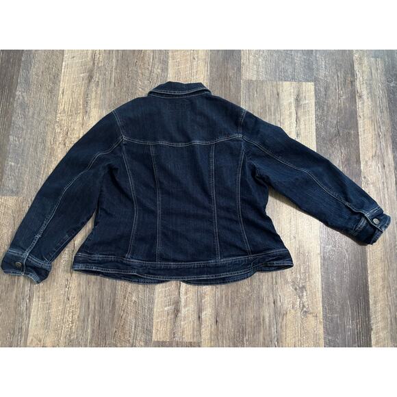 Christiana Zimm Denim Jacket Size 2X - Picture 5 of 5